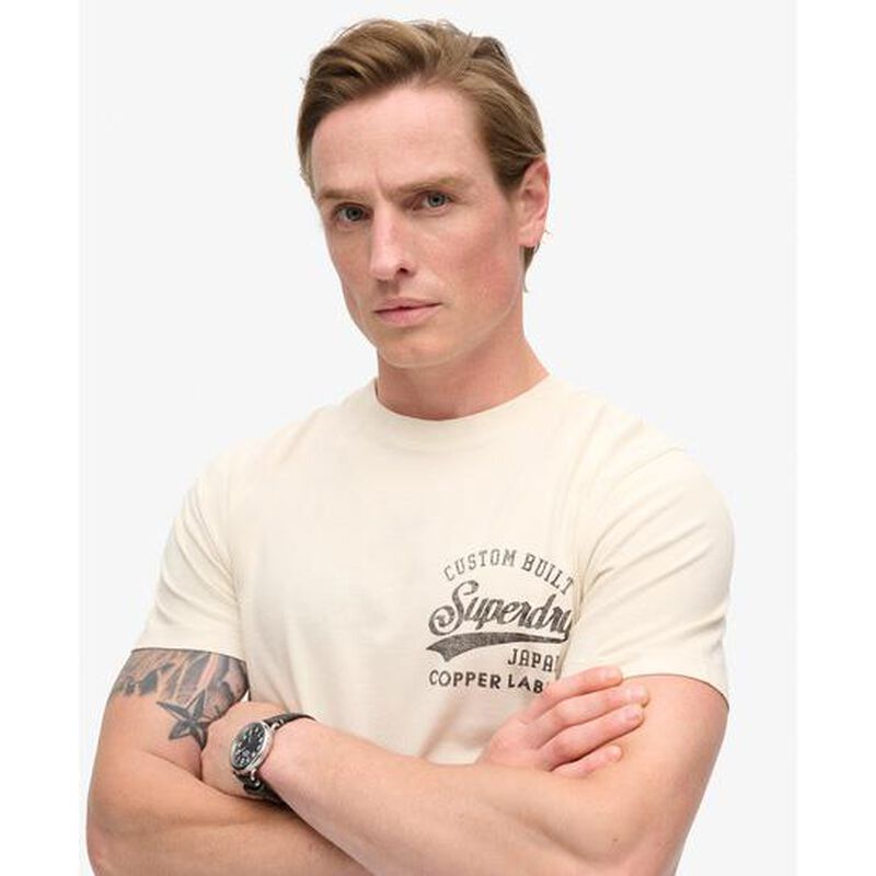 Superdry Copper Label Chest Graphic Tee image number 2